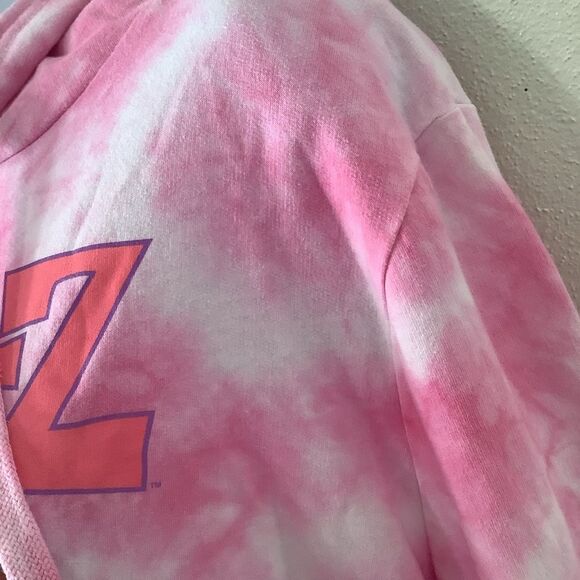 Bratz Pink Tie Dye Y2K McBling Nostalgia Colorful Graphic Hoodie Medium - Picture 4 of 13